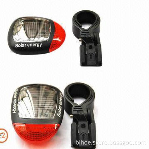 Environmental protection energy-saving solar bicycle taillight, free charging type mountain bike tai